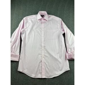 Tasso Elba Regular Fit Non-Iron Men's Dress Shirt‎ Size Medium